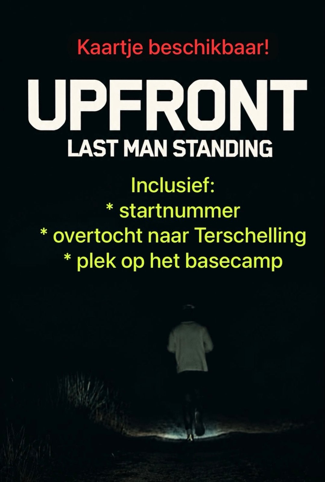 Ticket voor Last Man Standing, Eén persoon, Meerdaags