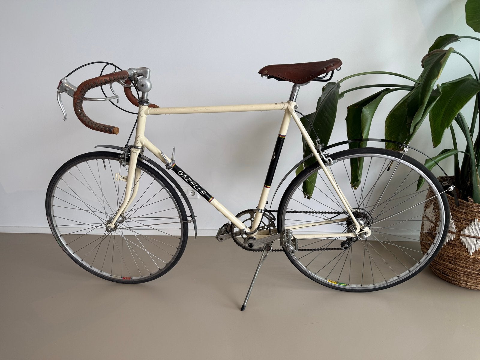 Unieke vintage Gazelle racefiets, Fietsen en Brommers, Fietsen | Oldtimers, 59 cm of meer, Ophalen, Velgrem, Jaren '60 of nieuwer