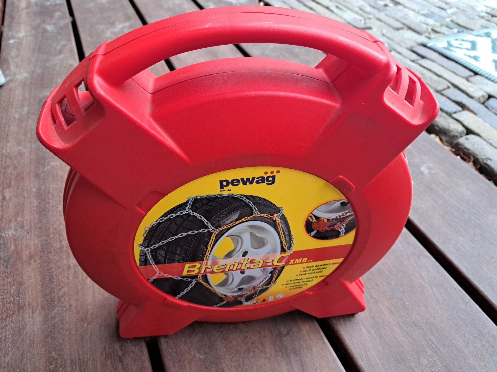 Pewag Brenta-C XMR 73 sneeuwkettingen, Ophalen, Gebruikt