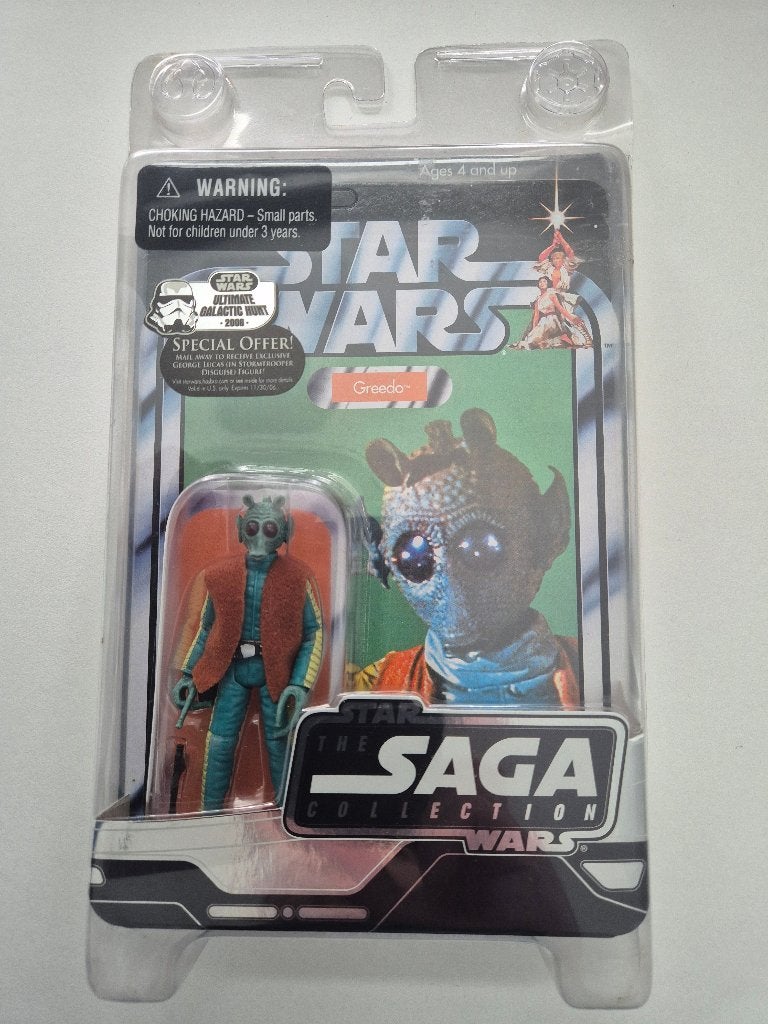 Star Wars TSC Vintage Style Greedo Bounty Hunter, Verzamelen, Ophalen of Verzenden, Nieuw, Actiefiguurtje