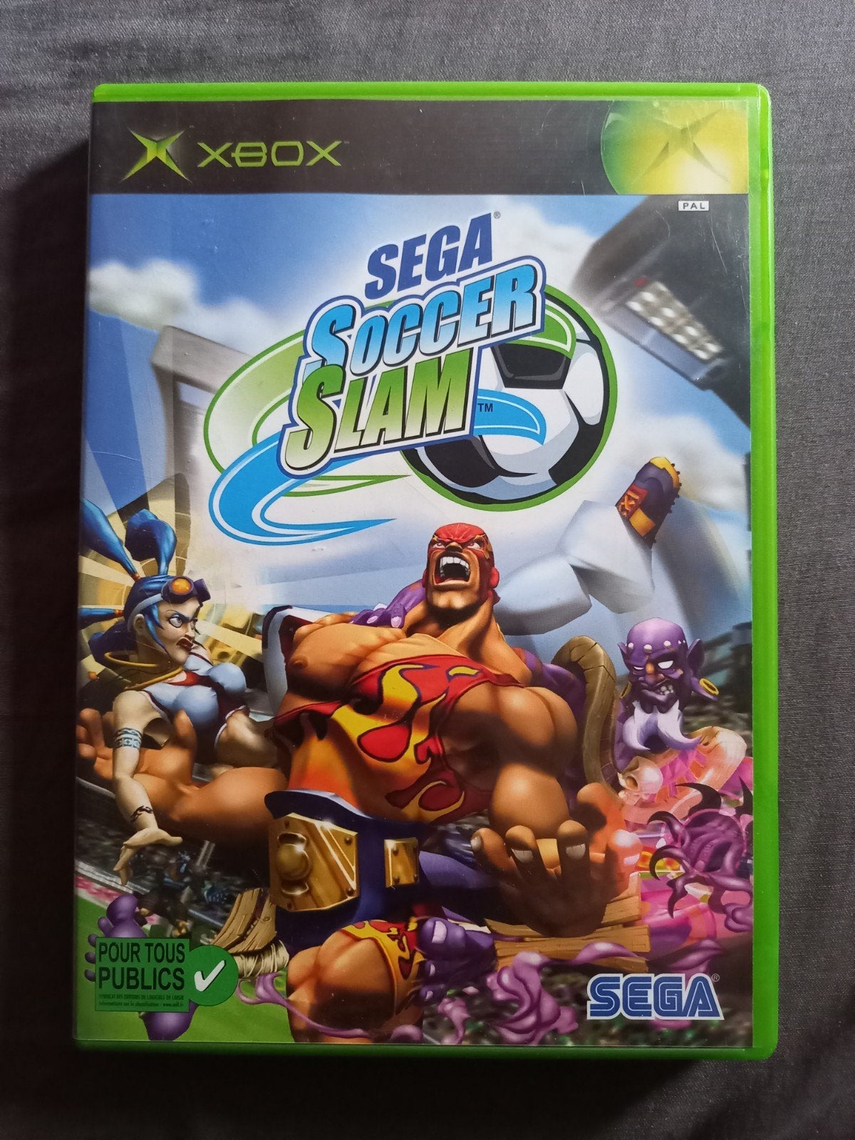 Sega Soccer Slam - Xbox (PAL), Spelcomputers en Games, Gebruikt, Eén computer, Ophalen of Verzenden, Sport