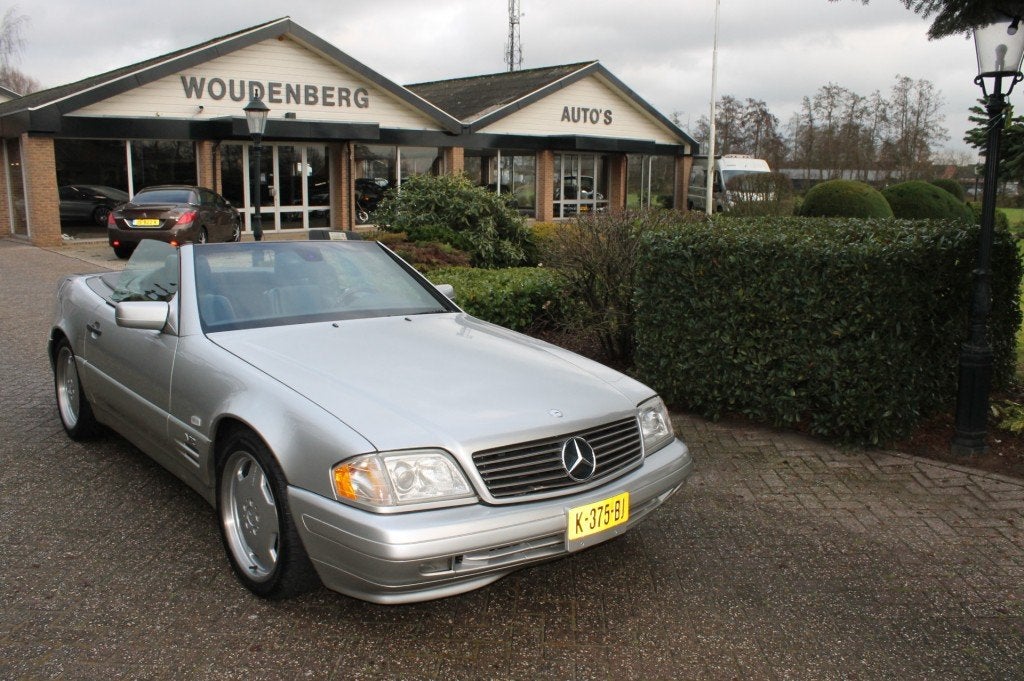 Mercedes-benz SL-KLASSE SL 600, Auto's, Automaat, Gebruikt, Cabriolet, Leder