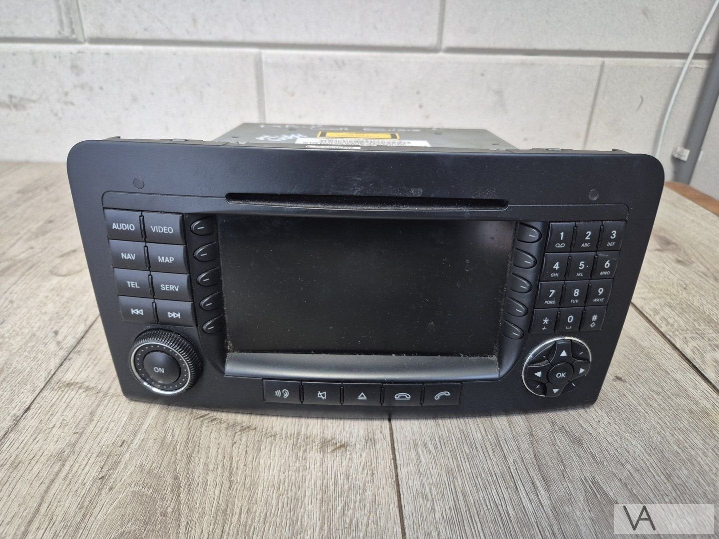 Radio navigatie module scherm van Mercedes ML W164 2005-2013, Gebruikt, -, Ophalen of Verzenden, -