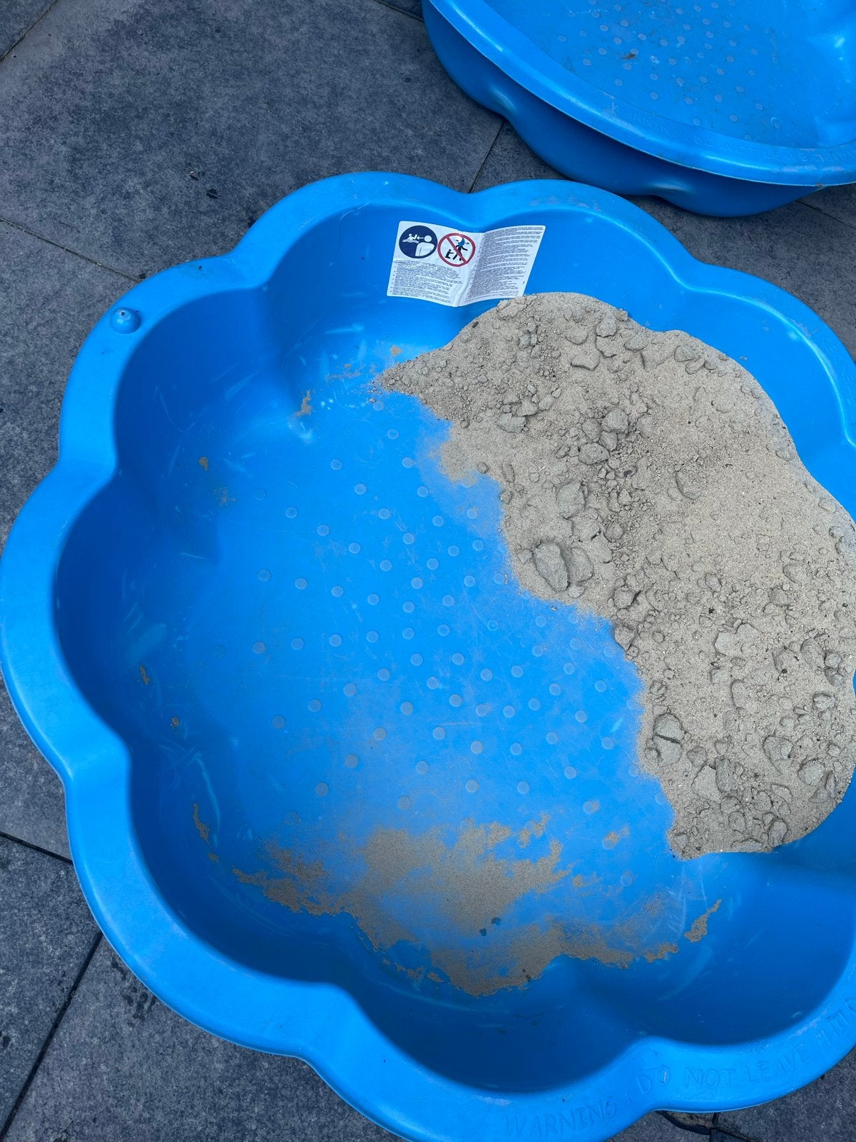 Zandbak schelp / waterbak schelp ideaal voor kinderen, Ophalen, Gebruikt