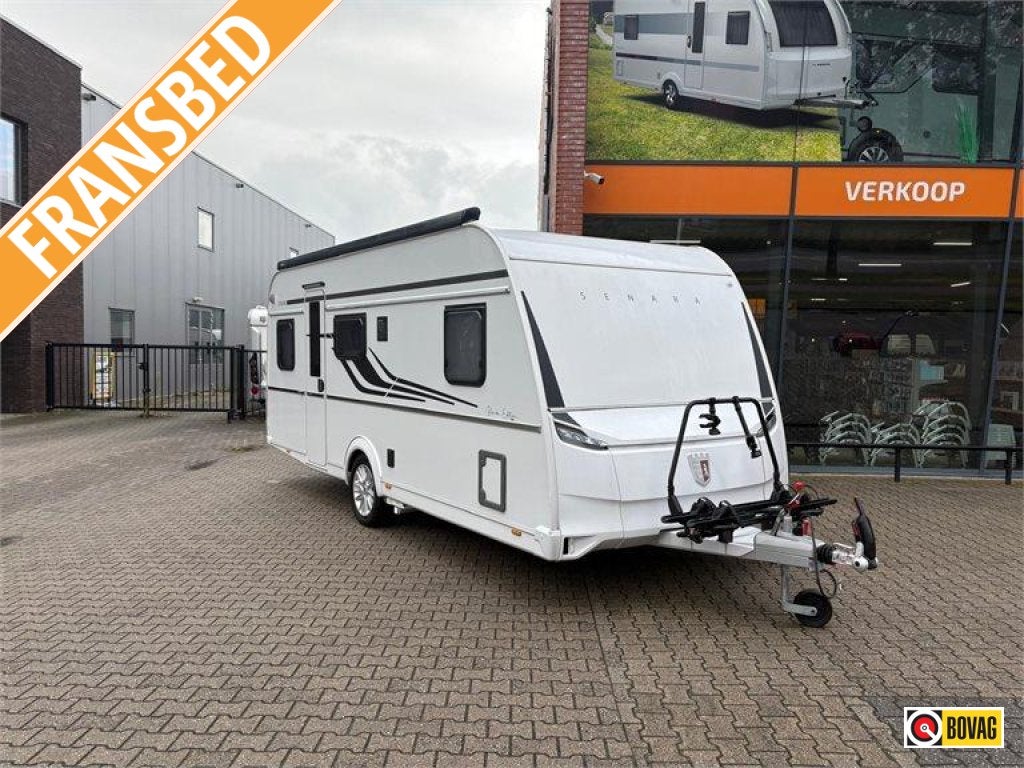 Tabbert Senara 490 TD Black Edition ALL-IN, Caravans en Kamperen, Serviceluik, Rondzit, Tabbert, Bedrijf