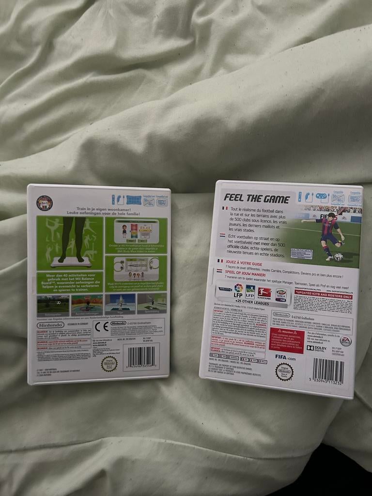 Wii Fit en FIFA 15 Legacy Edition - Super leuke games!, Spelcomputers en Games, Gebruikt, 1 speler, Eén computer, Ophalen of Verzenden