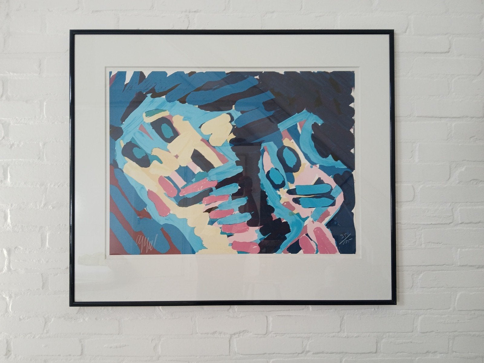 Karel Appel litho, Ophalen