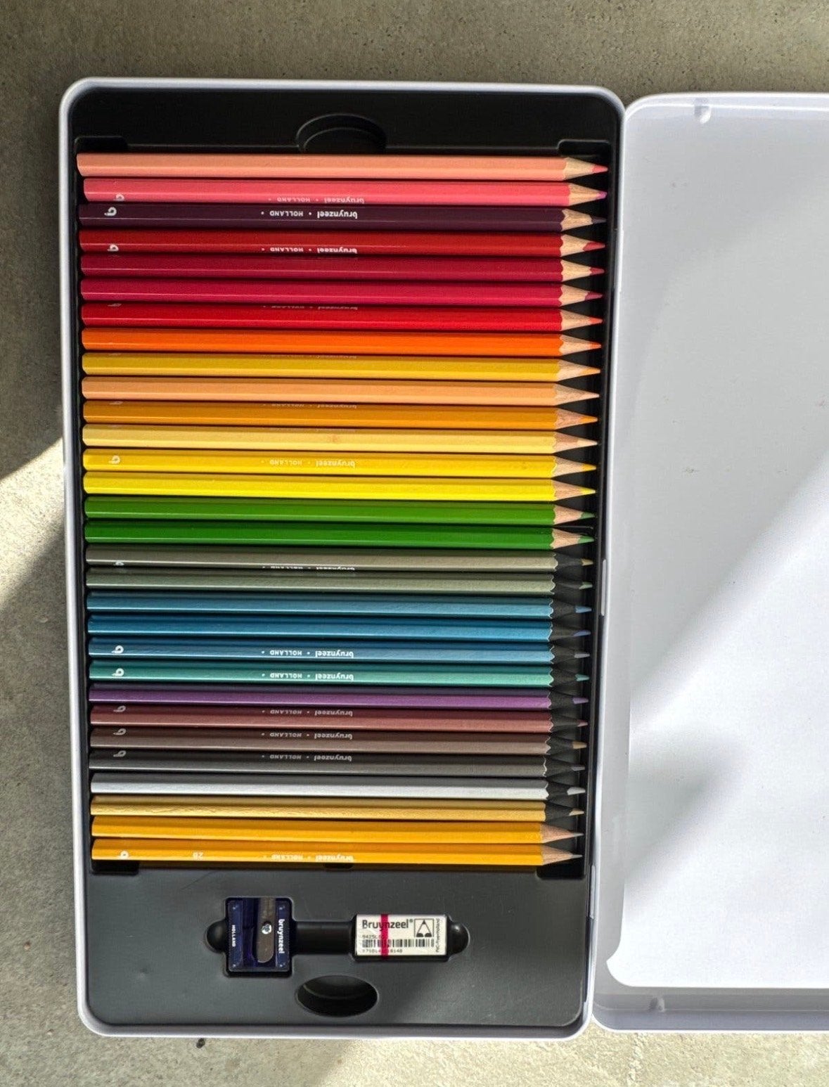 Bruynzeel Kleurpotloden Set - 60 Kleuren, Hobby en Vrije tijd, Tekenen, Ophalen of Verzenden, Zo goed als nieuw, Potlood of Stift