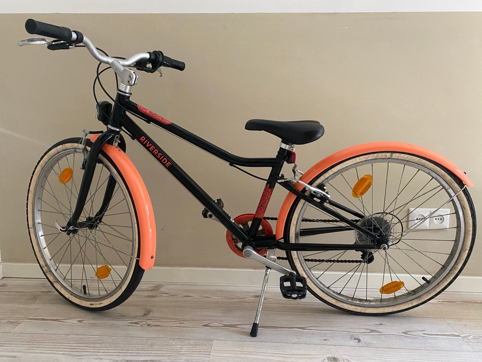 Fiets kind Decathlon 24 inch - Zo goed als nieuw, Ophalen, Gebruikt, Velgrem, 20 inch of meer