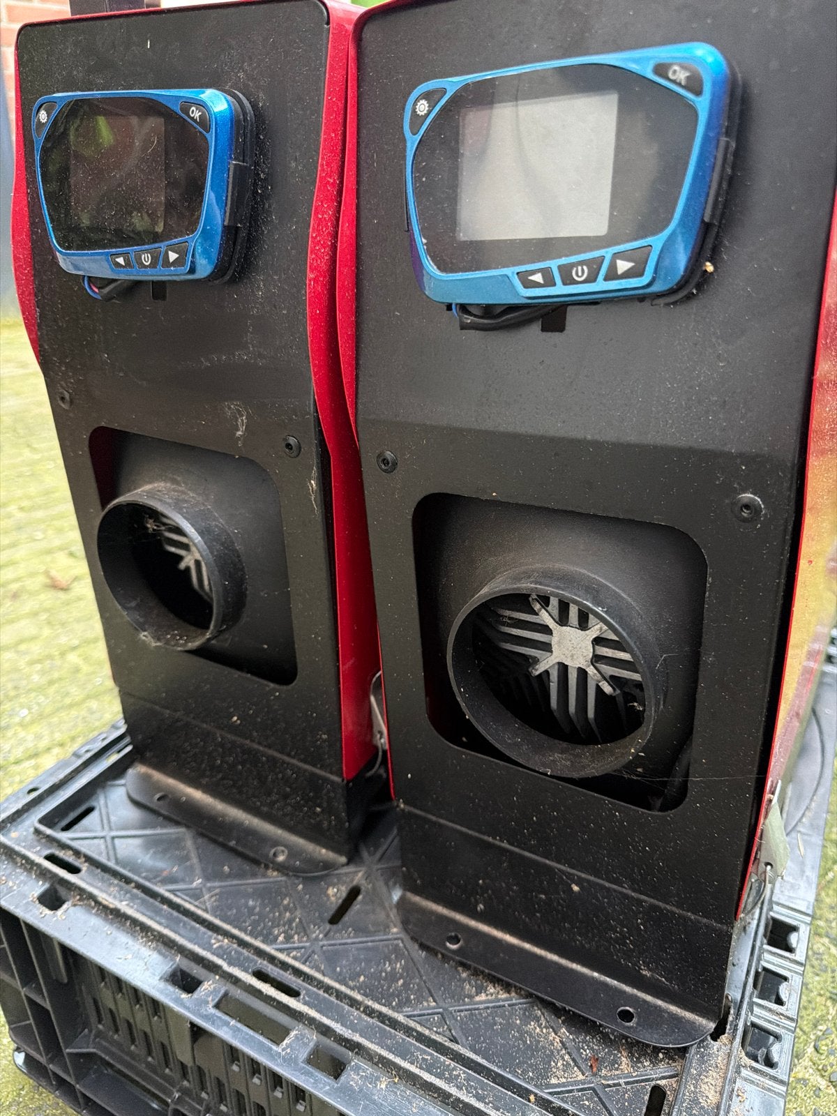 2x Vevor Dieselkachel 8KW 12V - Draagbare Standkachel, Ophalen, Gebruikt