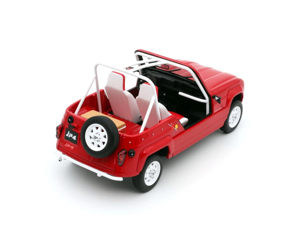 Renault 4L JP4 Rood 1987 schaal 1/18 OTTO MOBILE OT998, Verzenden, Nieuw, Auto, OttOMobile