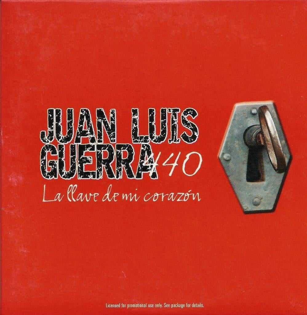Juan Luis Guerra 440 - La Llave De Mi Corazon (PROMO), Cd's en Dvd's, Ophalen of Verzenden, Zo goed als nieuw, Overige genres