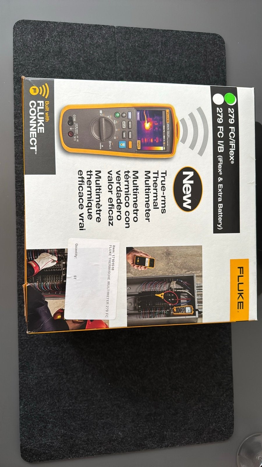 Nieuwe Fluke 279 FC/iFlex Thermische Multimeter, Ophalen of Verzenden, Nieuw, Multimeter