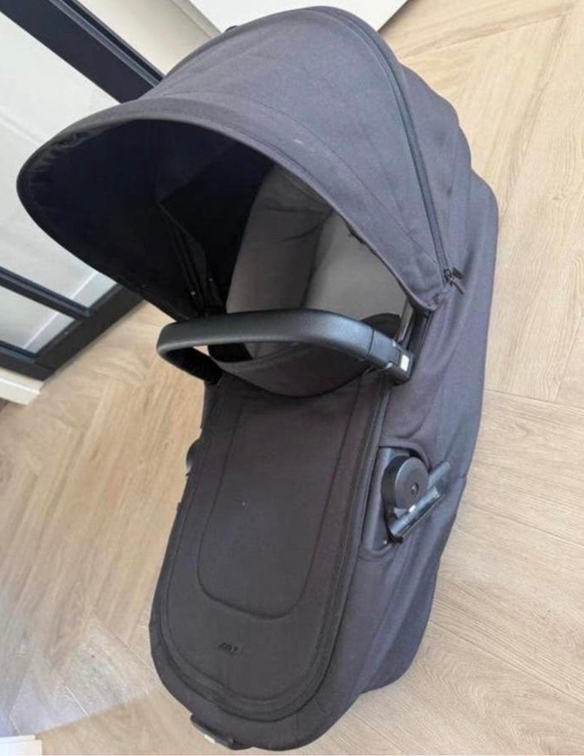 Joolz Aer Reiswieg - Zwart, Kinderen en Baby's, Buggy's, Gebruikt, Regenhoes, Ophalen of Verzenden