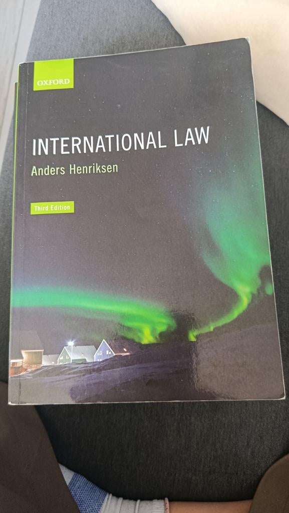 International Law - Anders Henriksen (3e editie), Boeken, Studieboeken en Cursussen, Ophalen of Verzenden
