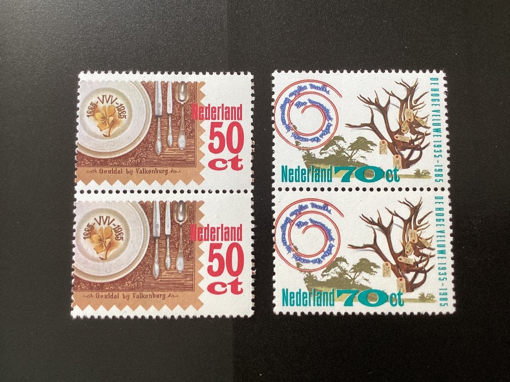 1985, toerisme, 1322-1323/paar, Postzegels en Munten, Postzegels | Nederland, Verzenden, Na 1940, Postfris