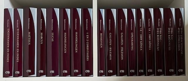 StudieBijbel Nieuwe Testament; compleet in 17 delen, Ophalen of Verzenden, Zo goed als nieuw