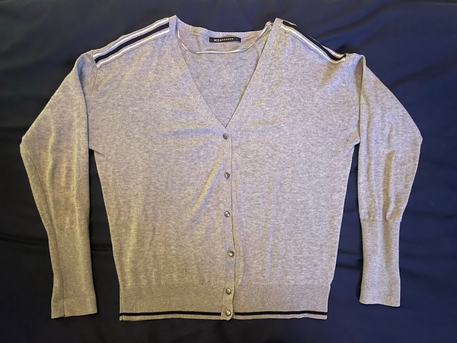 Grijs vest van Expresso, maat L, Kleding | Dames, Truien en Vesten, Ophalen of Verzenden, Gedragen, Maat 42/44 (L), Grijs