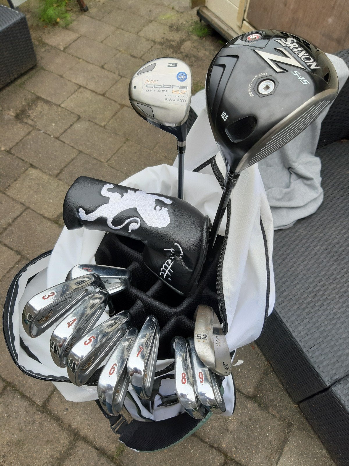 Complete nieuwe golfset met tas - Srixon, Cobra, Cleveland,, Ophalen, Nieuw, Set, Cleveland