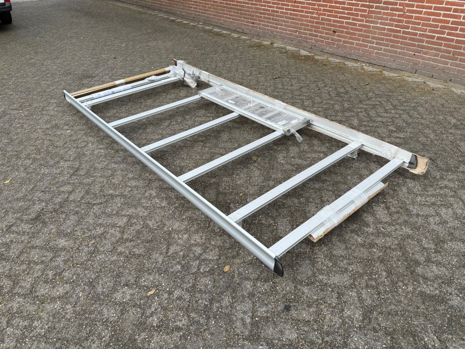 Nieuw aluminium imperiaal met deurladder Custom L2 2013-2024, Ophalen, Zo goed als nieuw