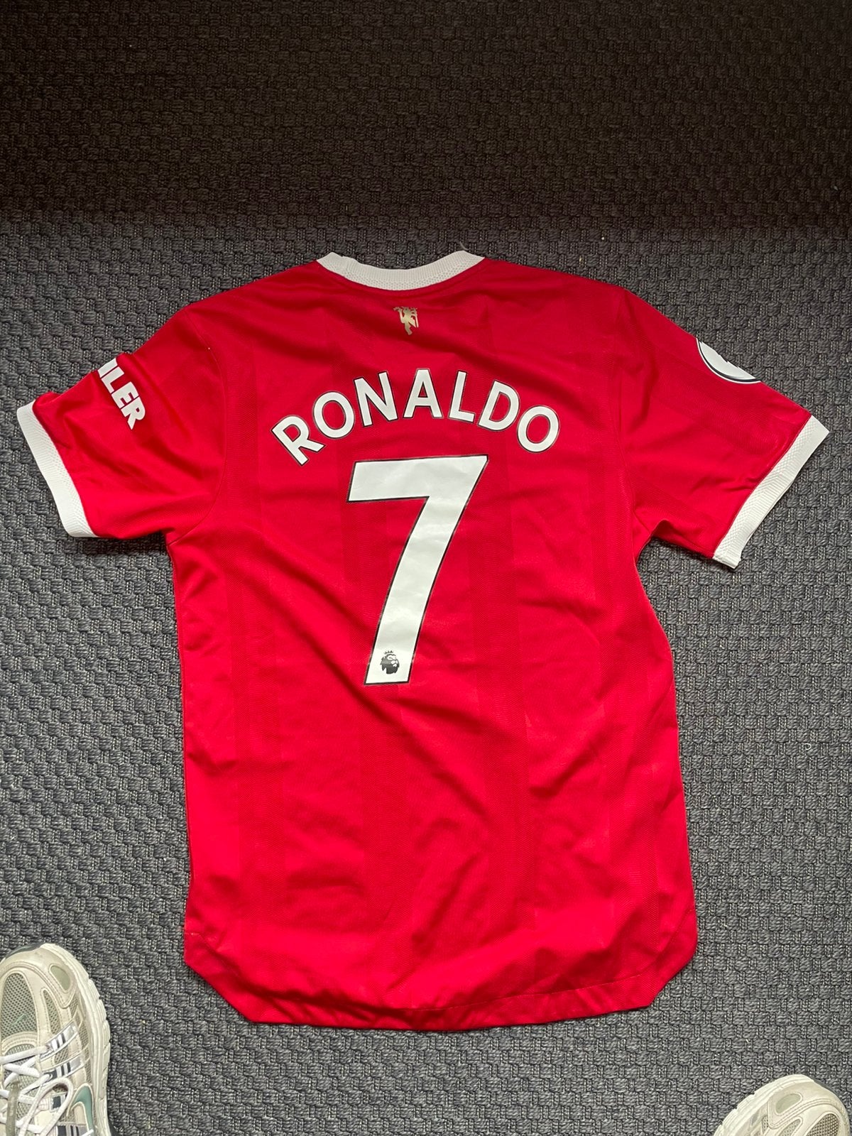 Korte mouwen voetbalshirt Ronaldo 7 Manchester United, Maat M, Ophalen of Verzenden, Zo goed als nieuw, Shirt