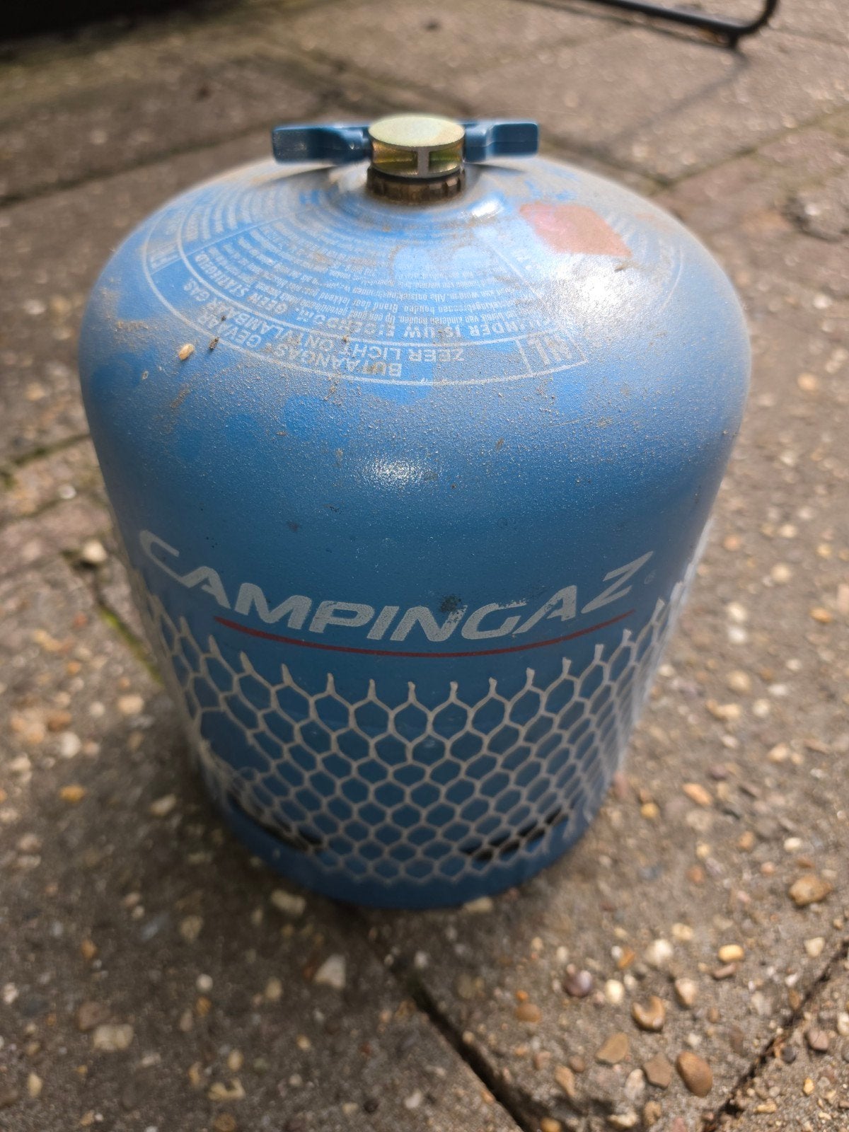 Campingaz gasfles - 907 (leeg), Ophalen, Gebruikt