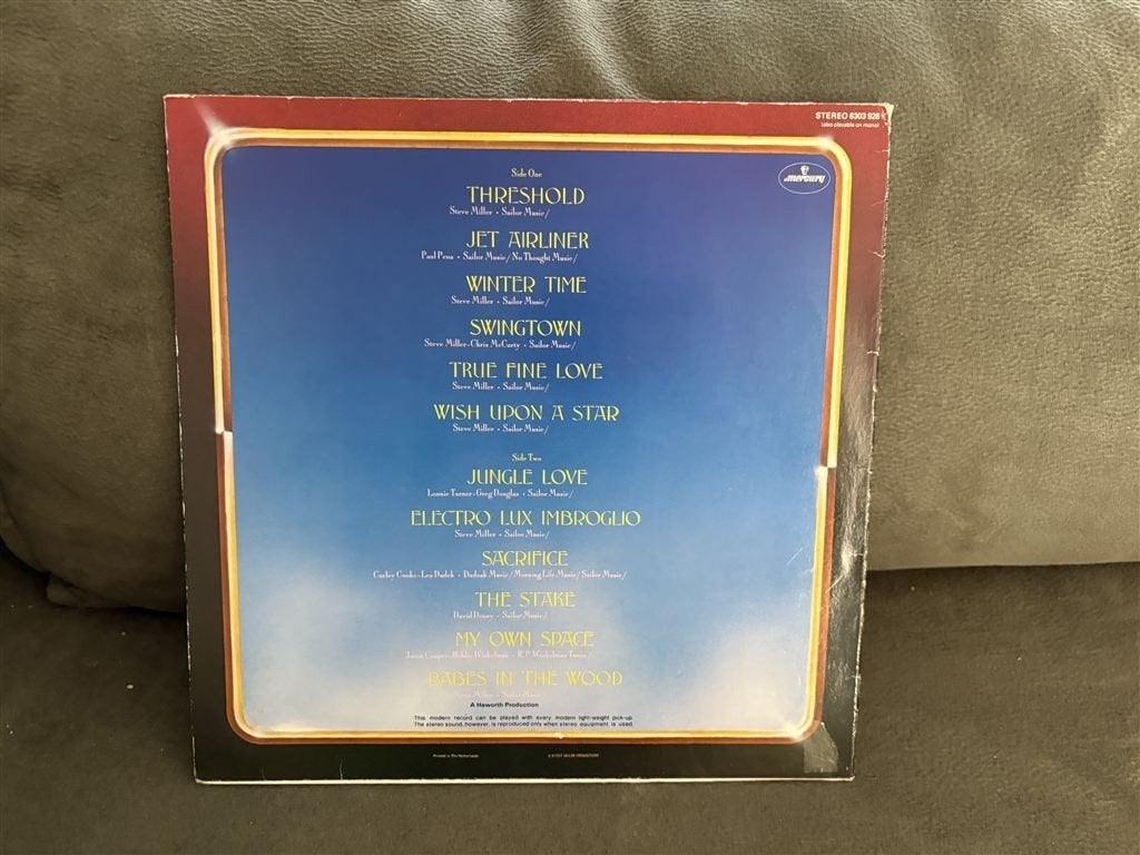 Steve miller band - Book of dreams - P1566 - Vinyl - LP, Cd's en Dvd's, Vinyl | Rock, Ophalen of Verzenden, Zo goed als nieuw