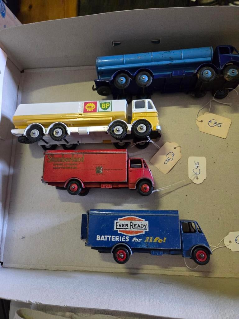 3 dinky toys guy foden leyland samen 75 euro+ 8.75 verz., Hobby en Vrije tijd, Ophalen of Verzenden, Gebruikt, Bus of Vrachtwagen