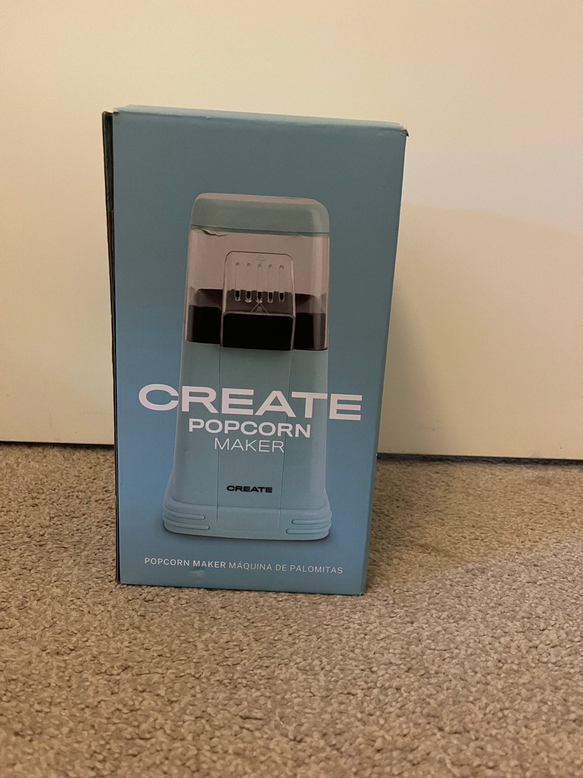 CREATE Popcorn Maker, Kunststof, Nieuw, Ophalen of Verzenden, Overige merken