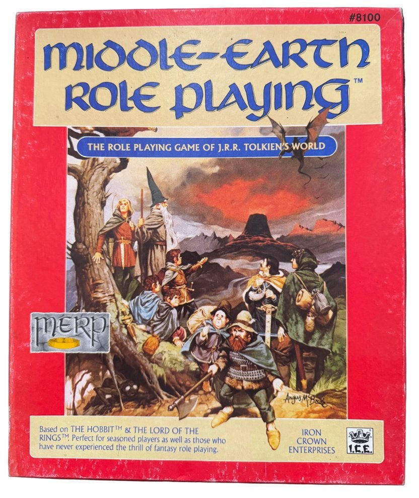 Middle Earth Roleplaying Game Iron Crown Enterprises, ., Zo goed als nieuw, ., .