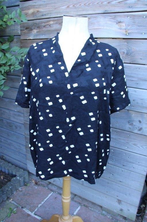 Tuniek zwart/ wit Elsewhere mt Xl Vaste prijs, Elsewhere, Zwart, Maat 46/48 (XL) of groter, Ophalen of Verzenden