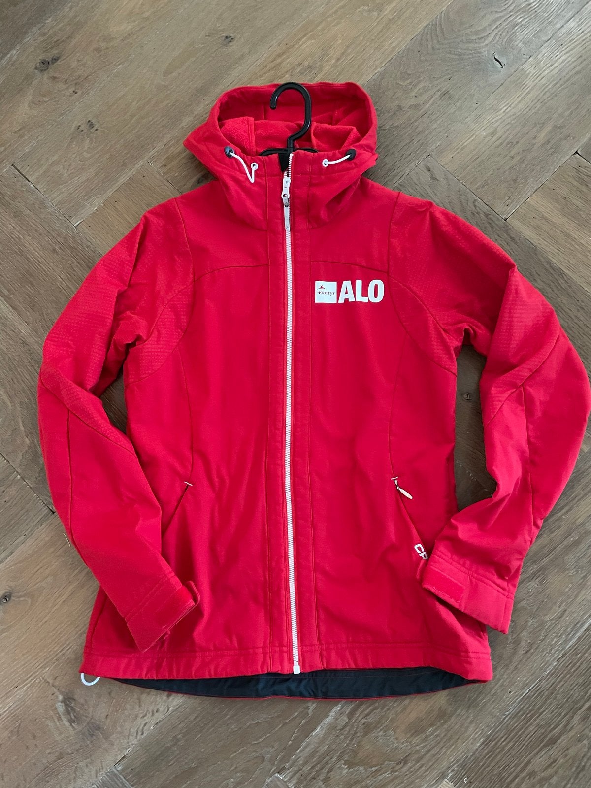 Craft Rood Softshell Jas Maat S Fontys Alo, Ophalen of Verzenden, Zo goed als nieuw, Maat 38/40 (M), Rood