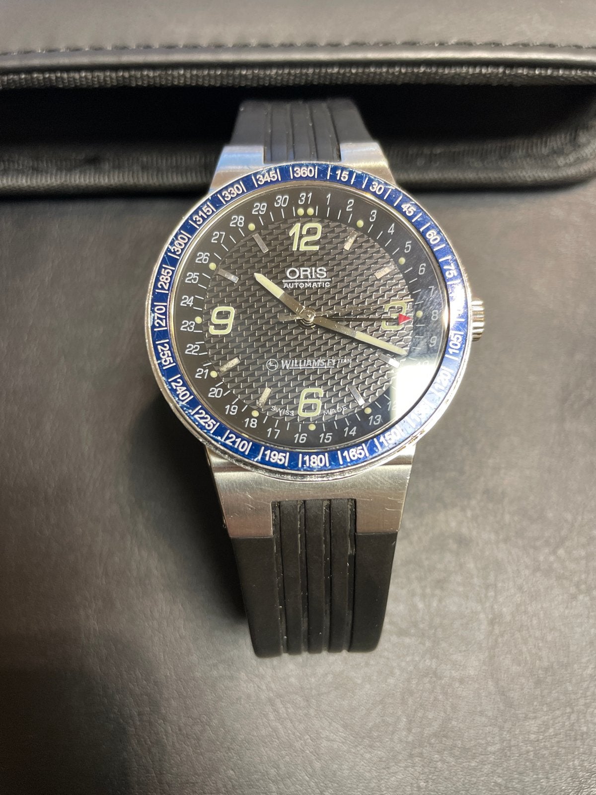 Oris Williams F1 Team Automatisch Polshorloge, Overige merken, Gebruikt, Staal, Polshorloge