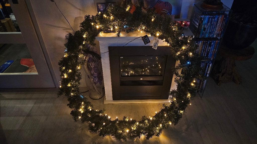 Grote Kerst Krans 120 CM! Incl Verlichting! NIEUW!, Ophalen, Nieuw