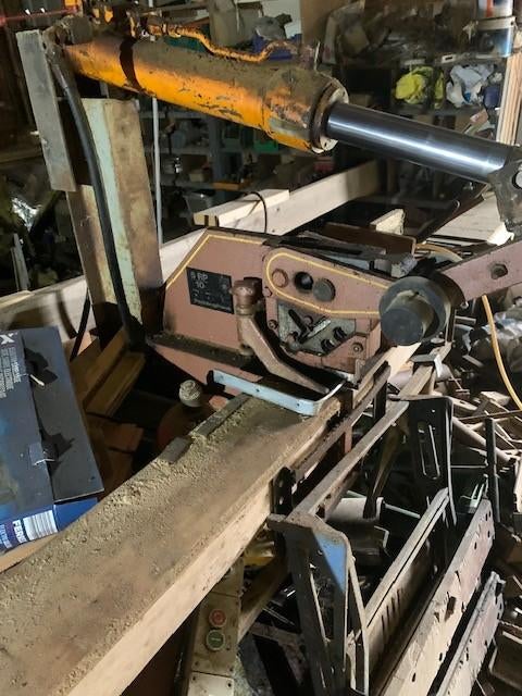 Hydraulische knipschaar, Ophalen, Gebruikt