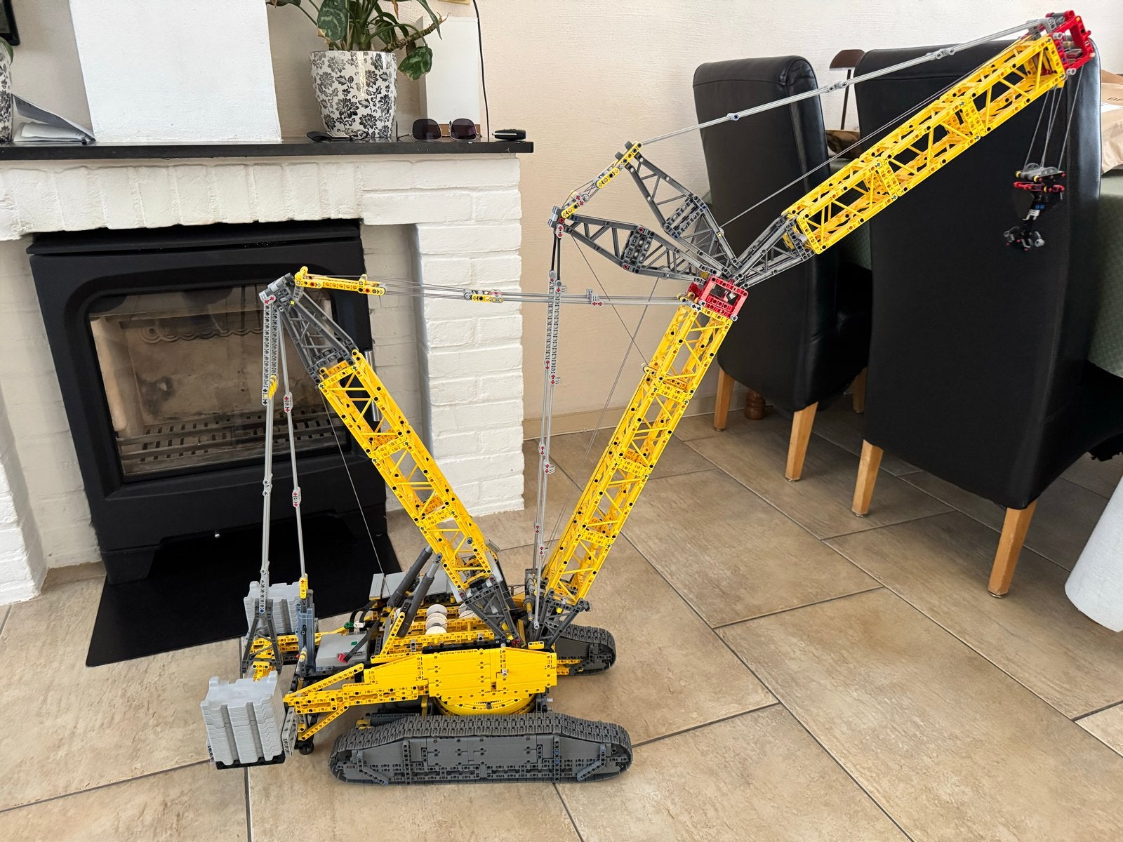 Lego Technic 42146 Liebherr LR 13000 Kraan, Ophalen of Verzenden, Zo goed als nieuw