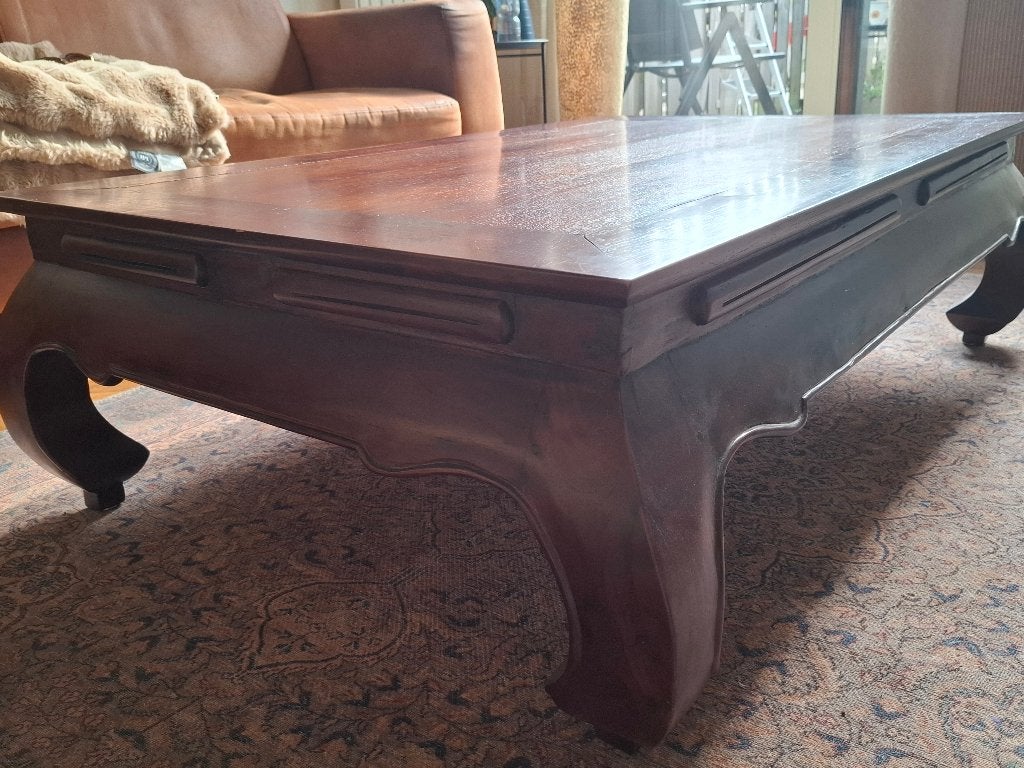 Salontafel - Opiumtafel, Huis en Inrichting, Tafels | Salontafels, Ophalen, 100 tot 150 cm, 50 tot 100 cm, Zo goed als nieuw