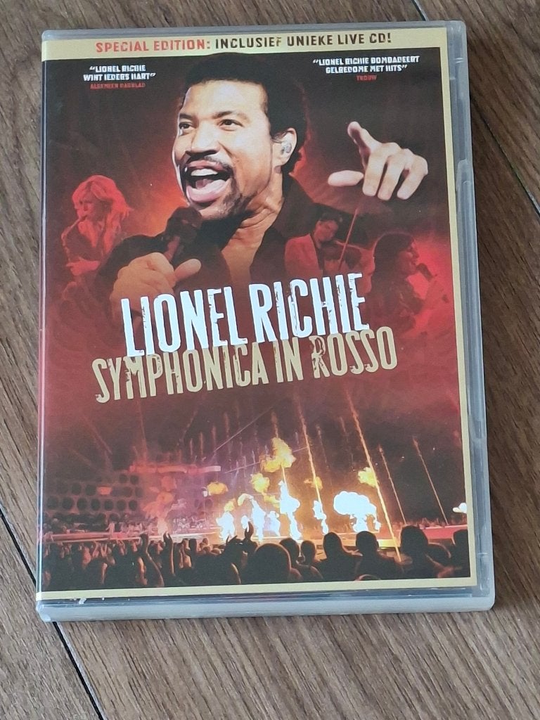 lionel richie , symphonica in rosso, Alle leeftijden, Ophalen of Verzenden, Zo goed als nieuw