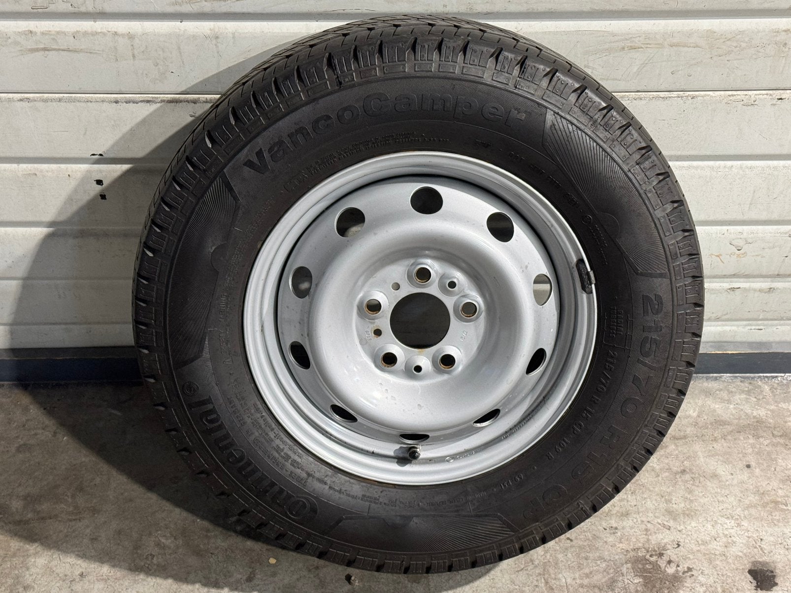 RESERVEWIEL Camper 15”- 5X118, 215/70/15 Ducato-Jumper-Boxer, Ophalen of Verzenden, Gebruikt