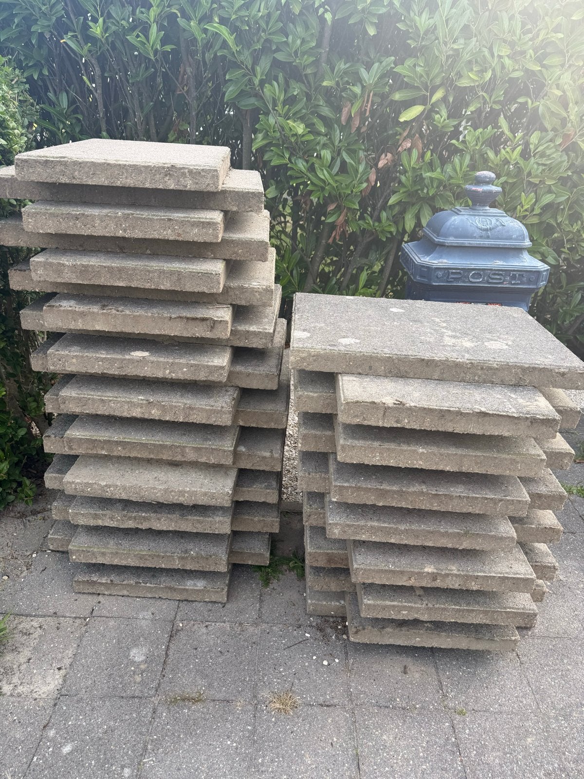 48 gratis tegels 60x40 cm - direct af te halen., Doe-het-zelf en Verbouw, Tegels, Ophalen, Gebruikt, 40 tot 60 cm, 10 m² of meer