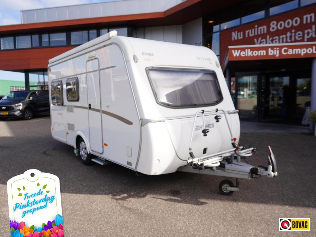 Eriba Nova Light 442 MET MOVER EN VOORTENT, Caravans en Kamperen, Caravans, Schokbreker, Treinzit, 750 - 1000 kg, Eriba