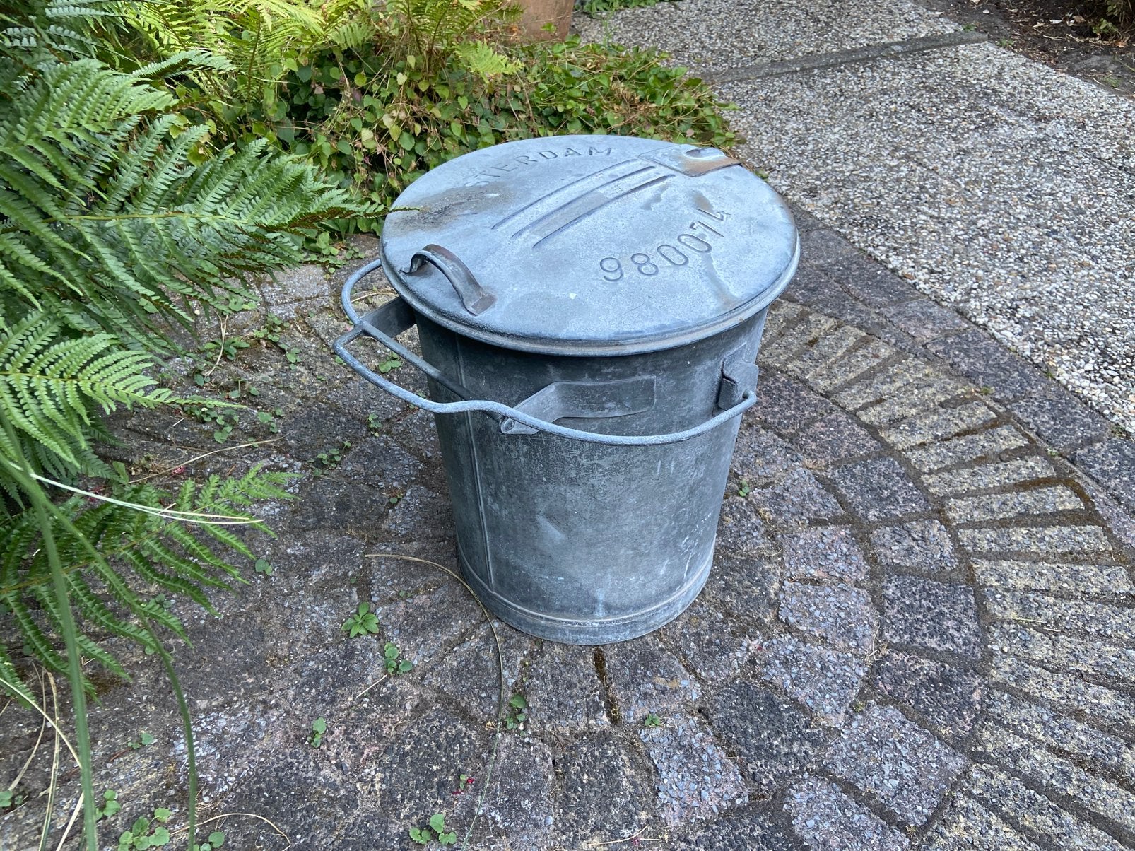 Zinken Vuilnisbak, Ophalen, Gebruikt