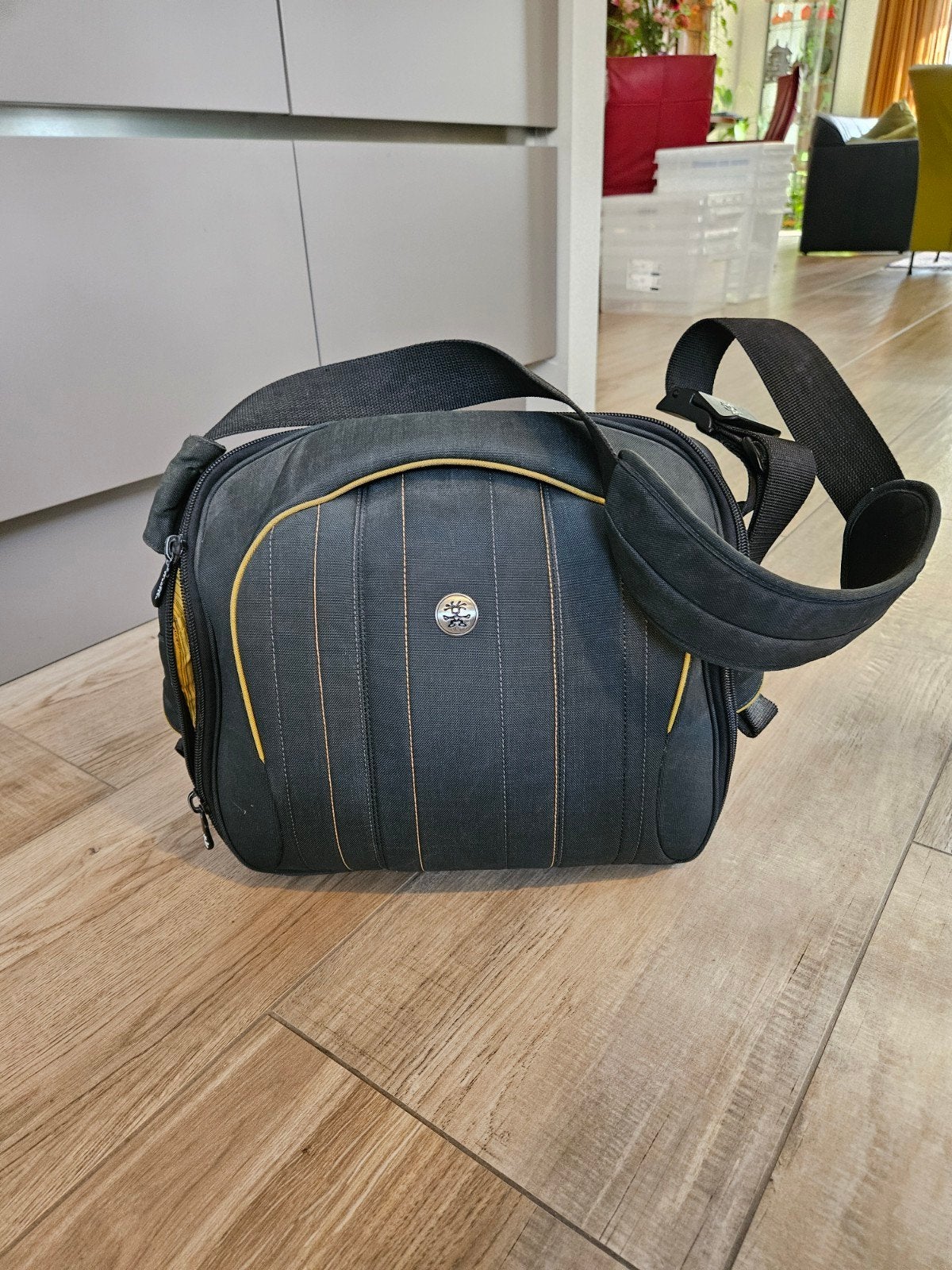 Crumpler Schoudertas - Zo goed als nieu, Ophalen of Verzenden, Zo goed als nieuw, Zwart, Overige merken