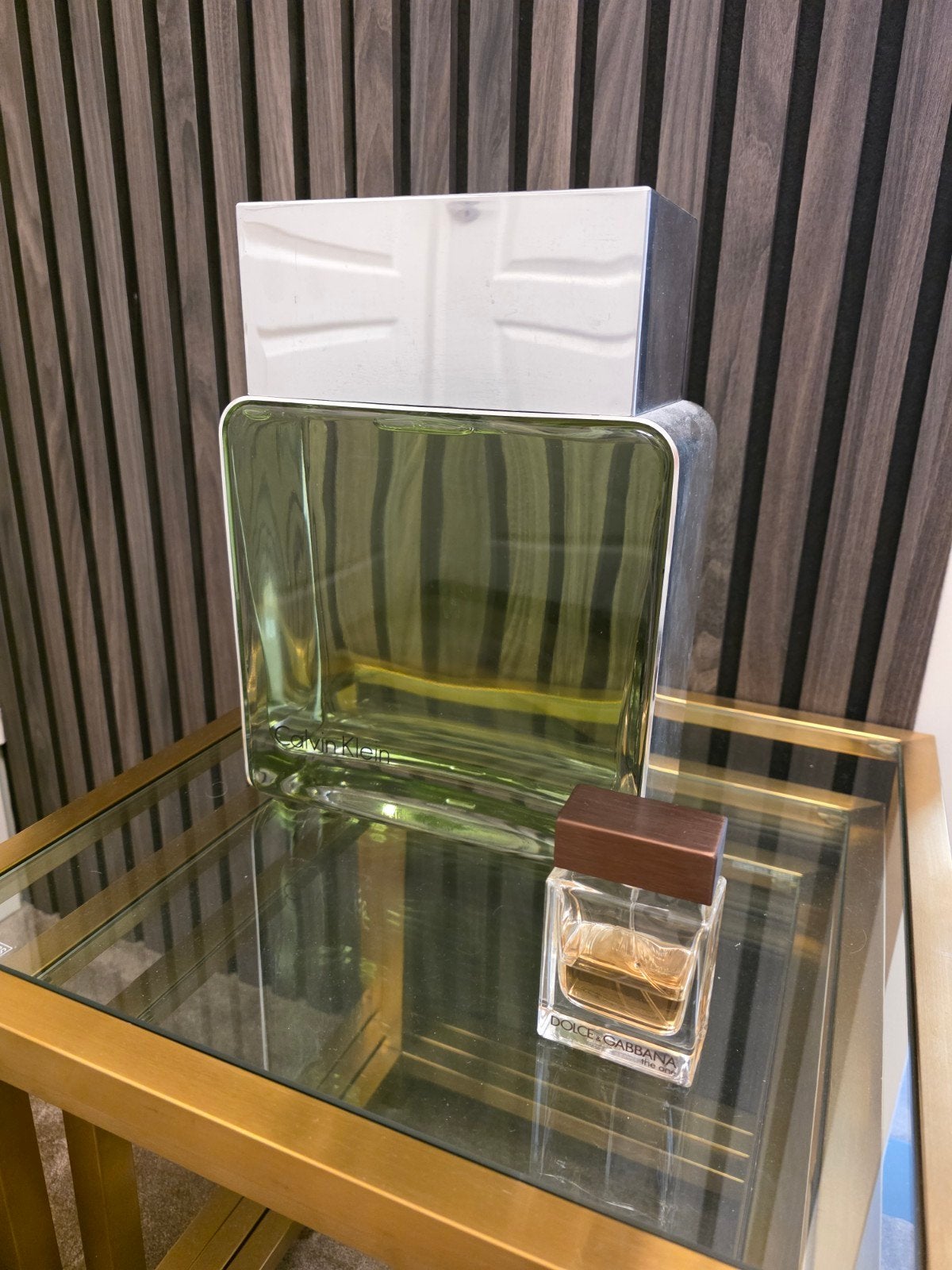 Grote dummy parfumfles Calvin Klein, Ophalen of Verzenden