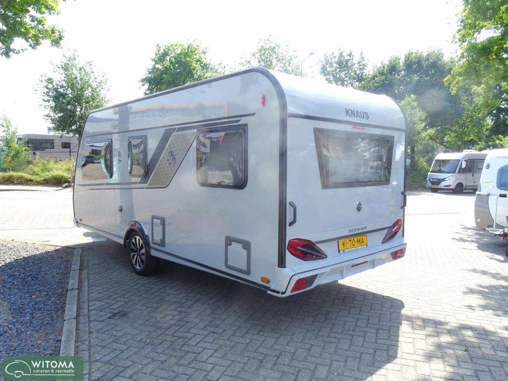 Knaus Sudwind Black Selection 500 EU 50 jaar Witoma voordeel, Caravans en Kamperen, Rondzit, Bedrijf, Schokbreker, 5 tot 6 meter