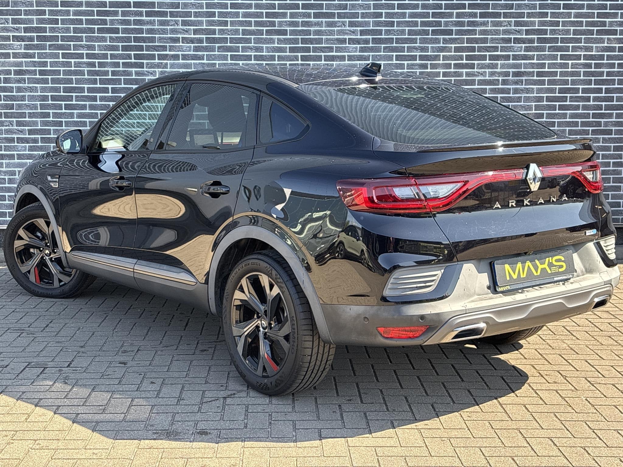 Renault Arkana 1.6 E-Tech Hybrid 145 R.S. Line | Achteruitri, Auto's, Arkana, Verwarmde buitenspiegels, Gebruikt, Zwart