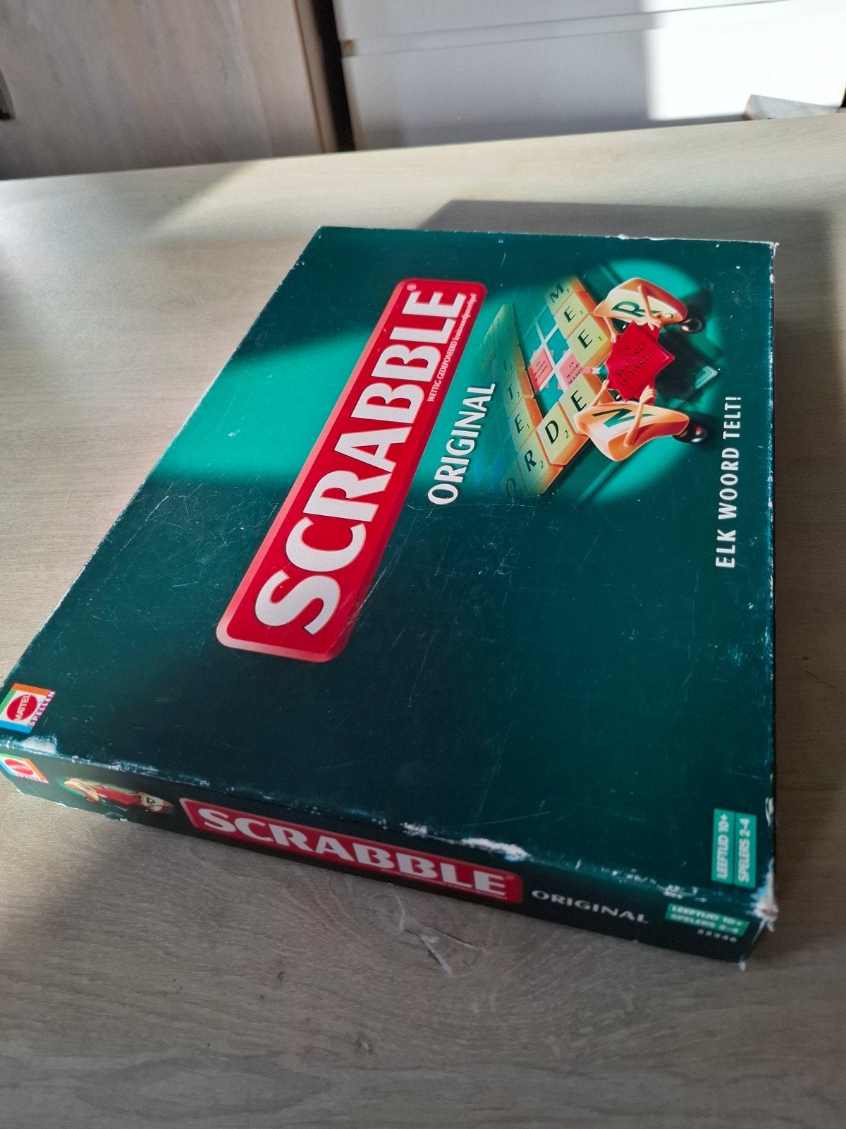 Scrabble Original Bordspel - Compleet en Goede Staat, Hobby en Vrije tijd, Gezelschapsspellen | Bordspellen, Mattel, Gebruikt