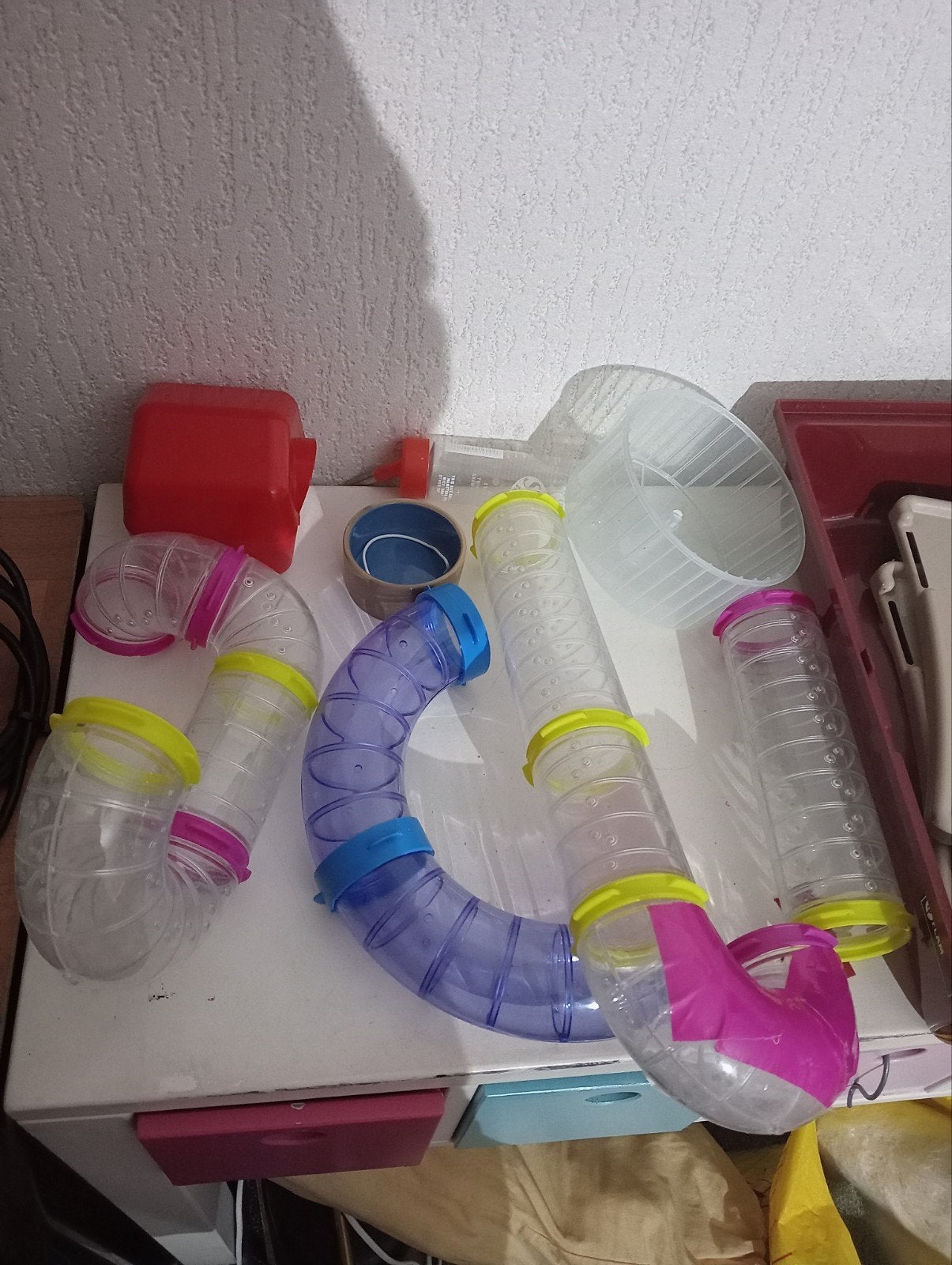 Een ZGAN hamster kooi, Kooi, Minder dan 75 cm, Zo goed als nieuw, Hamster