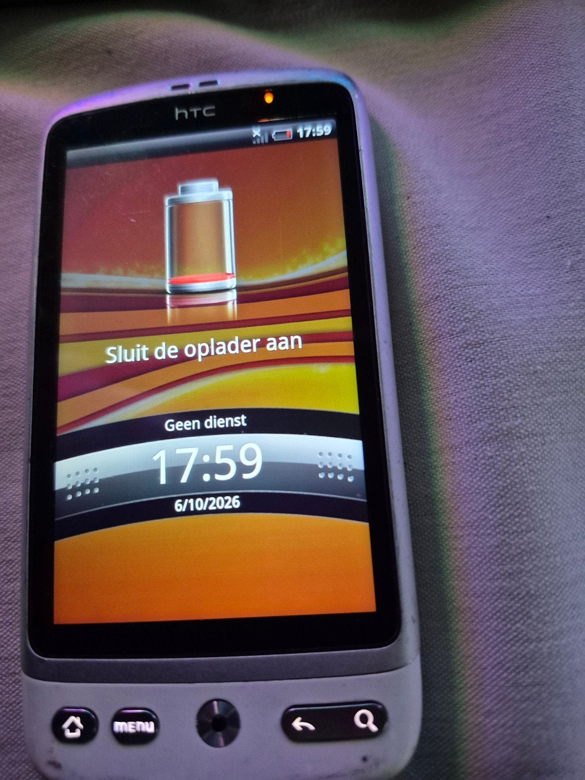 HTC Desire - Ideaal als MP3-speler, Telecommunicatie, Ophalen, HTC, Gebruikt, Wit