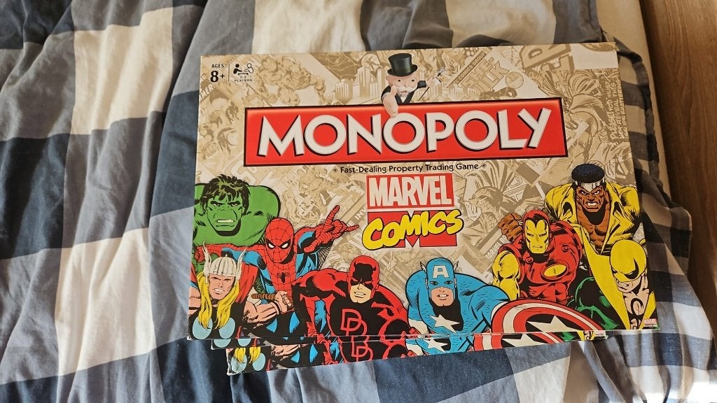 bordspel nieuw Monopoly Marvel Comics Monopolie, Hobby en Vrije tijd, Een of twee spelers, Ophalen of Verzenden, Nieuw, Monopoly